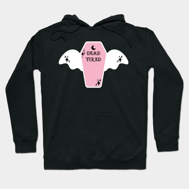 Dead Tired Yami Kawaii Hoodie by The Craft Coven